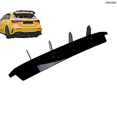 Черен дифузьор за задна броня Mercedes A-Class W177 A35/A45 AMG 2018–2023 – DMb868